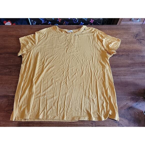 Bee Kind Yellow Tshirt Short Sleeve Plus Size X3 - Picture 6 of 9